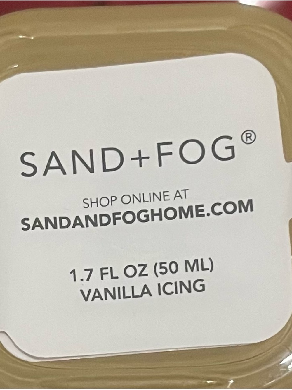 SAND+FOG Vanilla Icing Eau de Parfum Oil - Cream - Picture 3 of 3